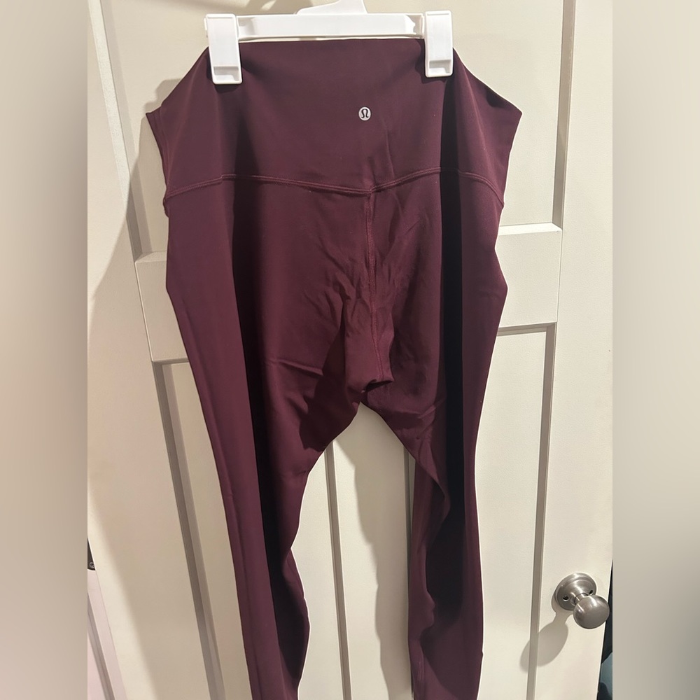 lululemon Align™ High-Rise Pant 28" in Cassis Size 20